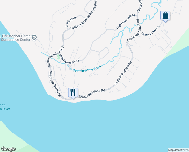 map of restaurants, bars, coffee shops, grocery stores, and more near 470 Double Eagle Trce in Johns Island