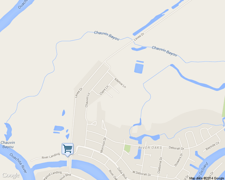 map of restaurants, bars, coffee shops, grocery stores, and more near 4206 Nory Ln in Monroe