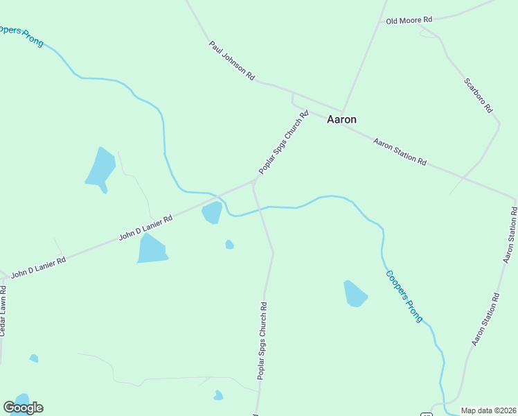 map of restaurants, bars, coffee shops, grocery stores, and more near Poplar Springs Church Road in Twin City