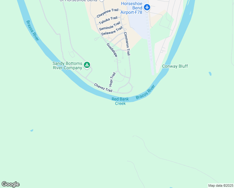map of restaurants, bars, coffee shops, grocery stores, and more near 161 Chavez Trail in Weatherford