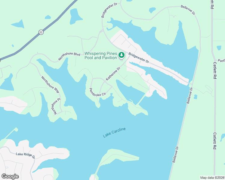map of restaurants, bars, coffee shops, grocery stores, and more near 131 Katherine Pointe Drive in Madison