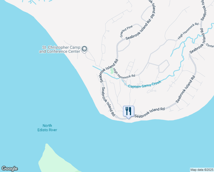 map of restaurants, bars, coffee shops, grocery stores, and more near 753 Seabrook Island Road in Johns Island