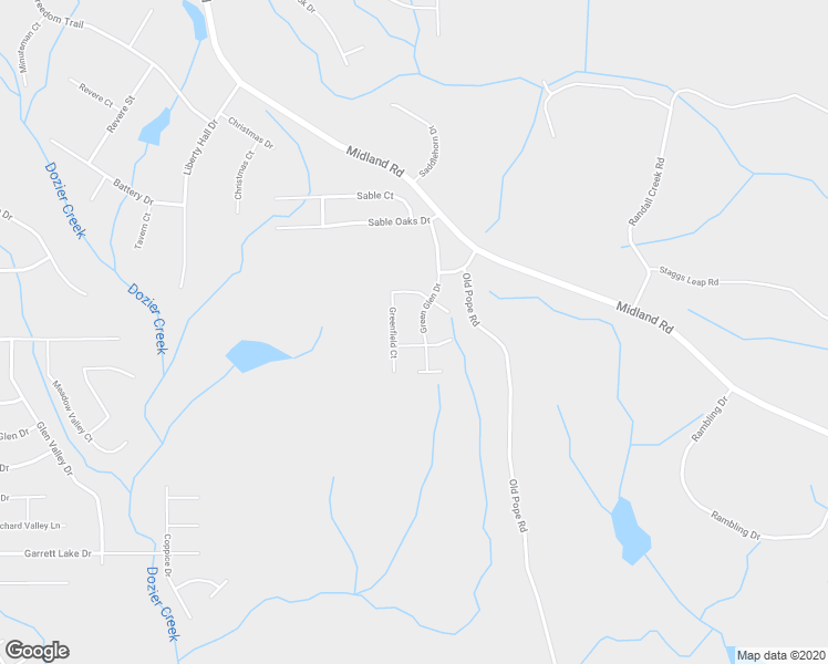 map of restaurants, bars, coffee shops, grocery stores, and more near 7915 Green Glen Drive in Columbus