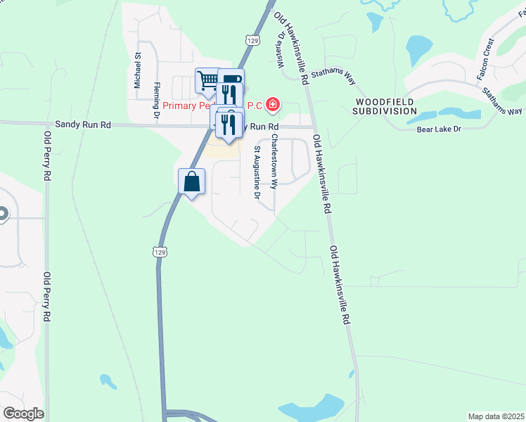 map of restaurants, bars, coffee shops, grocery stores, and more near 118 Wenlock Circle in Bonaire