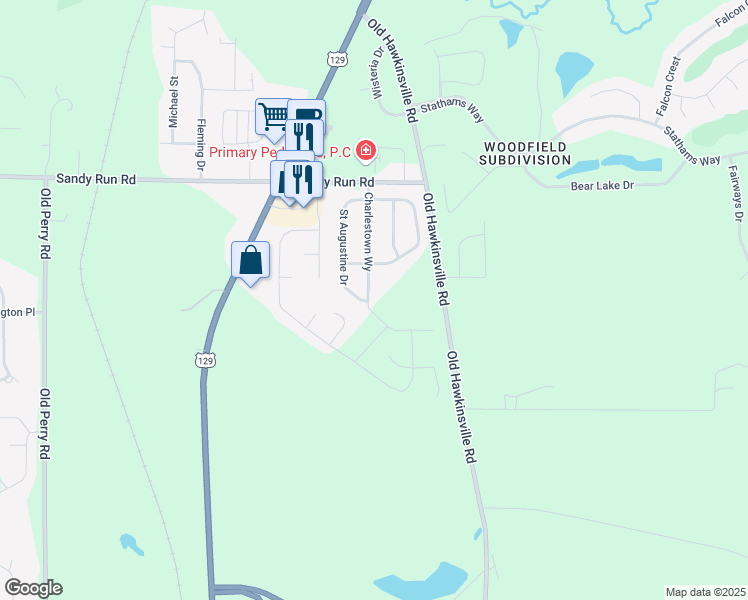 map of restaurants, bars, coffee shops, grocery stores, and more near 400 Charlestown Way in Bonaire