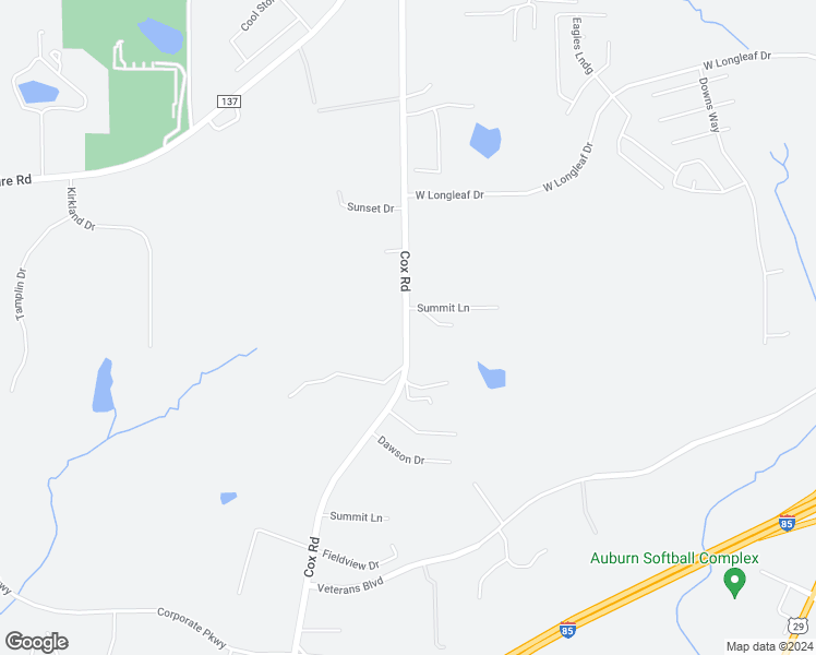 map of restaurants, bars, coffee shops, grocery stores, and more near 2033 Lee Road in Auburn