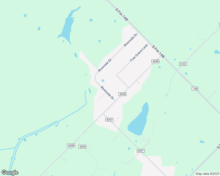 map of restaurants, bars, coffee shops, grocery stores, and more near 2495 Riverside Drive in Kaufman