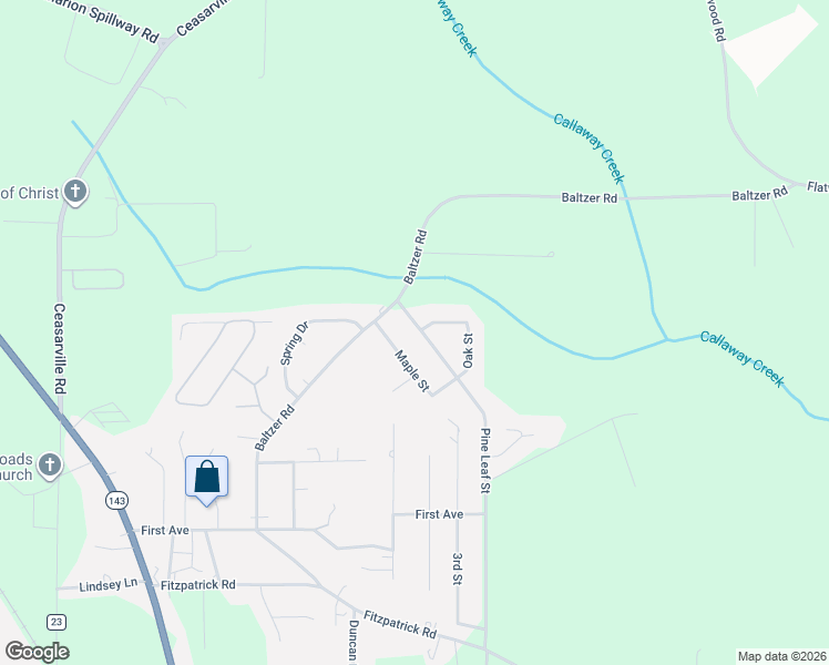 map of restaurants, bars, coffee shops, grocery stores, and more near 747-757 Pine Leaf Street in Wetumpka