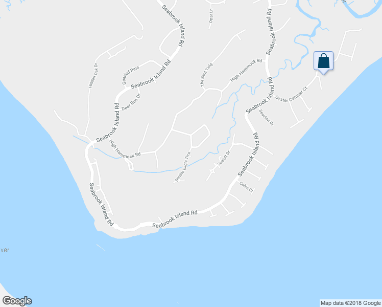 map of restaurants, bars, coffee shops, grocery stores, and more near 550 Double Eagle Trce in Johns Island