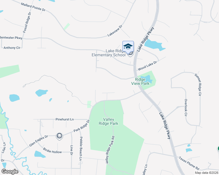 map of restaurants, bars, coffee shops, grocery stores, and more near 1300 Plume Court in Cedar Hill