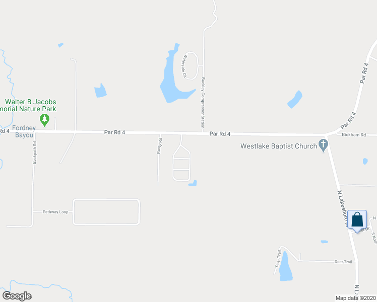 map of restaurants, bars, coffee shops, grocery stores, and more near 506 Blanchard Mobile Villa Road in Shreveport