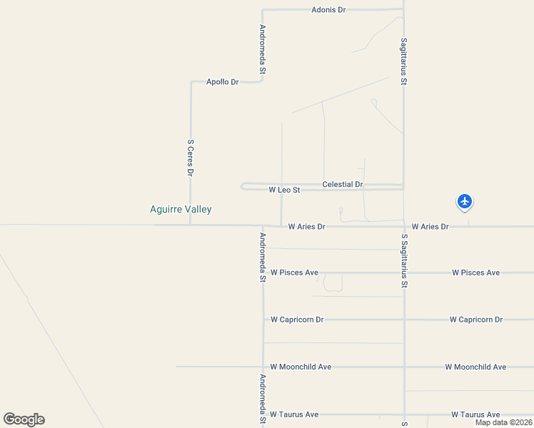 map of restaurants, bars, coffee shops, grocery stores, and more near 15329 West Aries Drive in Eloy