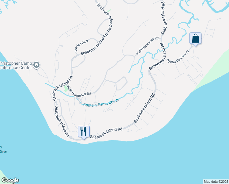 map of restaurants, bars, coffee shops, grocery stores, and more near 625 Double Eagle Trace in Johns Island