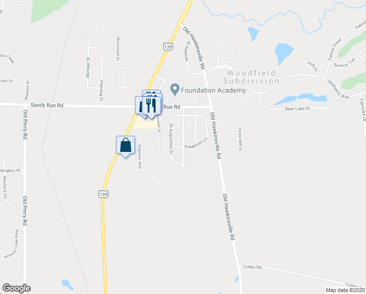 map of restaurants, bars, coffee shops, grocery stores, and more near 217 Charlestown Way in Bonaire