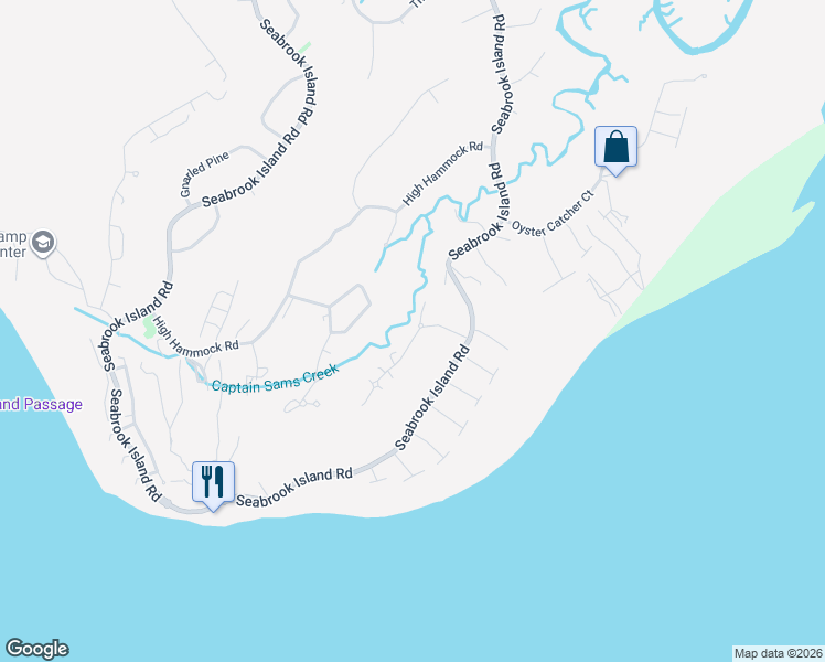map of restaurants, bars, coffee shops, grocery stores, and more near 948 Sealoft Villa Drive in Seabrook Island