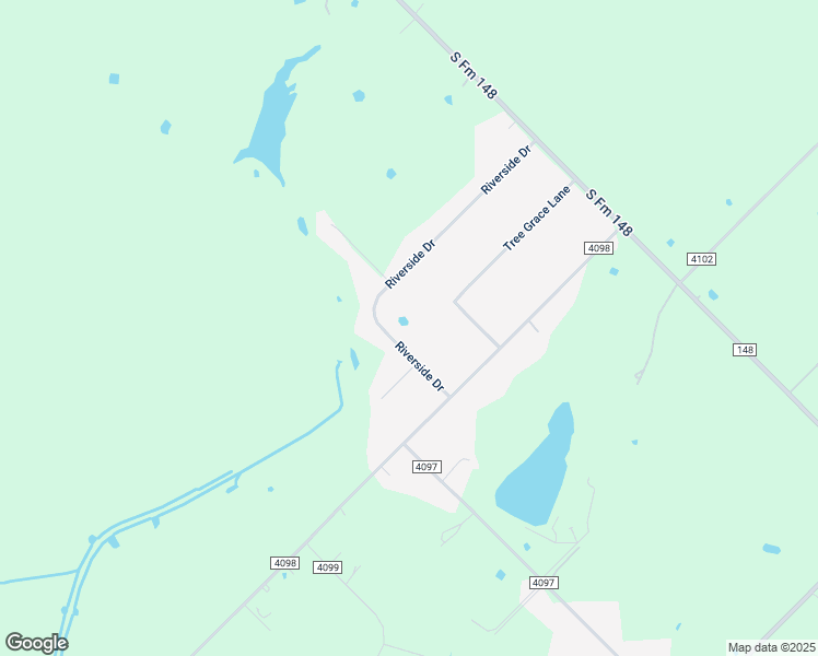 map of restaurants, bars, coffee shops, grocery stores, and more near 2495 Riverside Drive in Kaufman