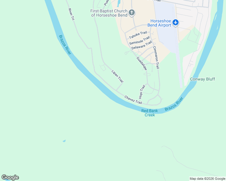 map of restaurants, bars, coffee shops, grocery stores, and more near 263 Chavez Trail in Weatherford