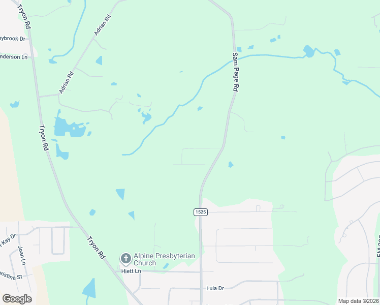 map of restaurants, bars, coffee shops, grocery stores, and more near 1084 Sam Page Road in Longview
