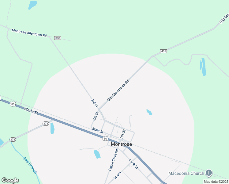 map of restaurants, bars, coffee shops, grocery stores, and more near in Montrose