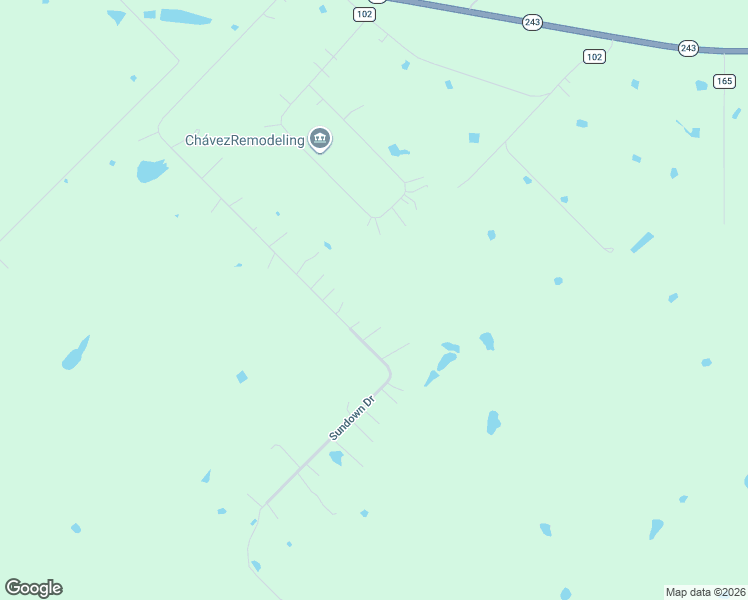 map of restaurants, bars, coffee shops, grocery stores, and more near 2217 Sundown Drive in Kaufman