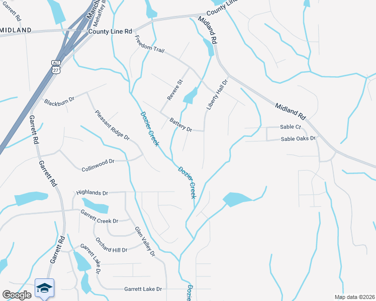 map of restaurants, bars, coffee shops, grocery stores, and more near 8520 Tavern Court in Columbus
