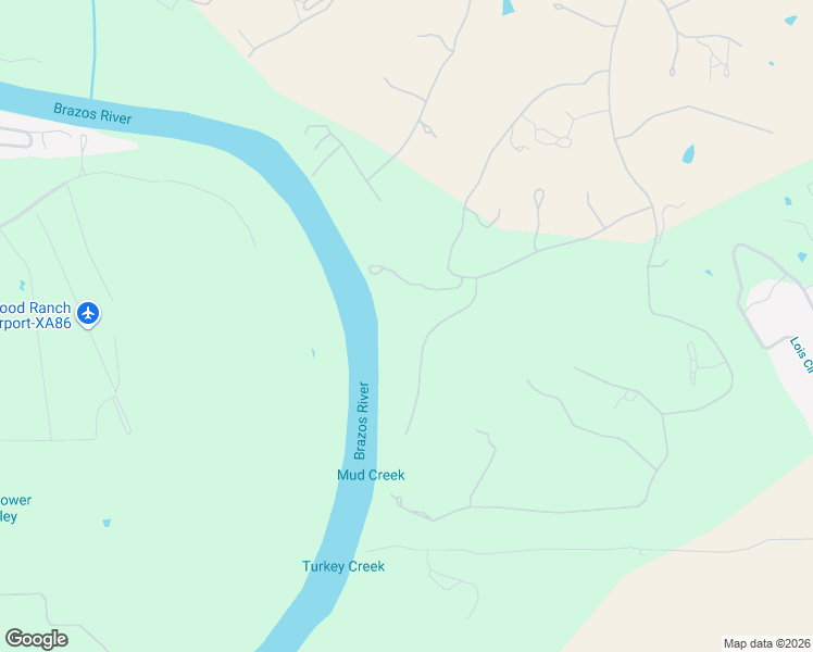 map of restaurants, bars, coffee shops, grocery stores, and more near 2312 Cactus Rio Lane in Weatherford