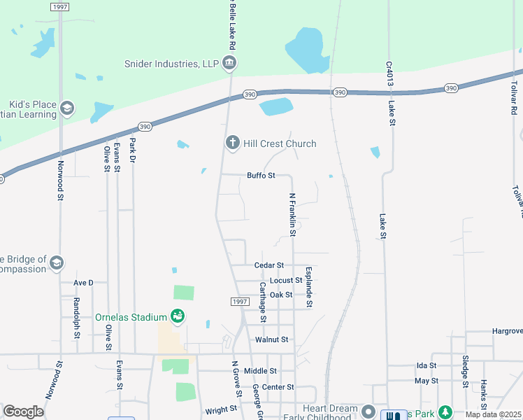 map of restaurants, bars, coffee shops, grocery stores, and more near 2506 Carthage St in Marshall