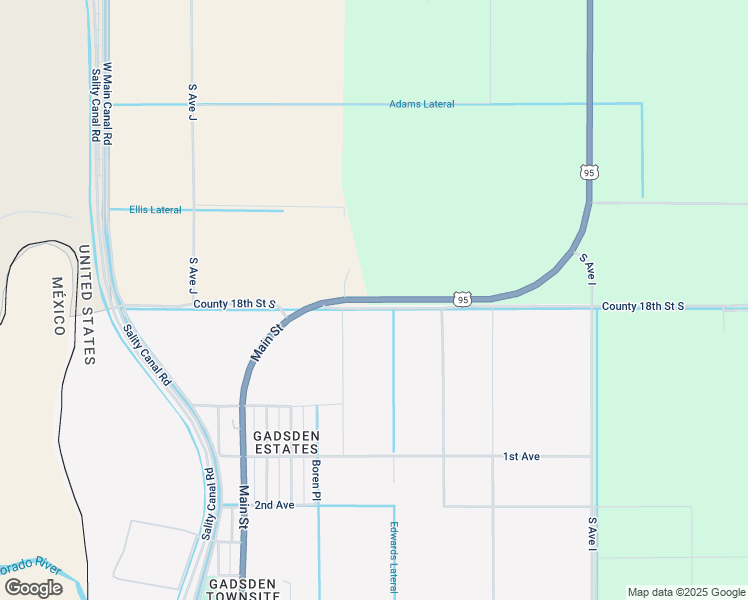 map of restaurants, bars, coffee shops, grocery stores, and more near 0 U.S. 95 in Somerton