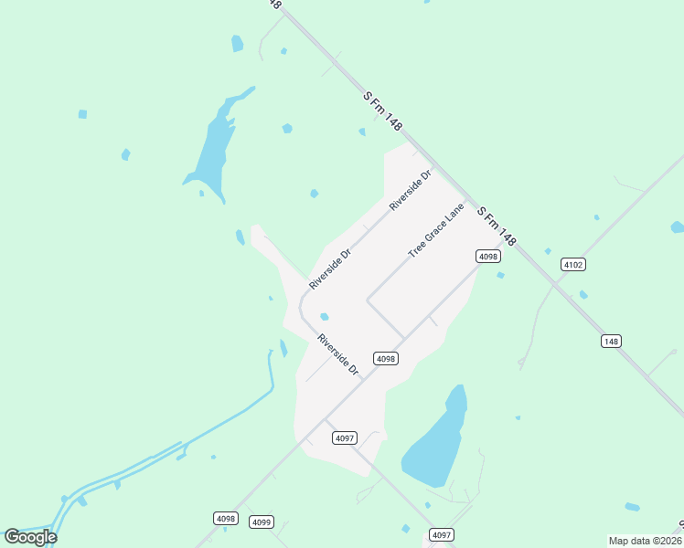 map of restaurants, bars, coffee shops, grocery stores, and more near 2264 Riverside Drive in Kaufman