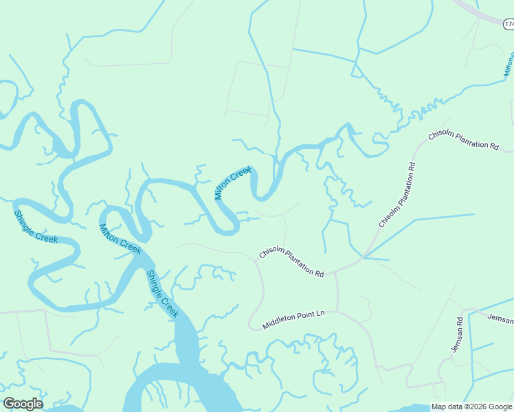 map of restaurants, bars, coffee shops, grocery stores, and more near 8630 Pope Landing Road in Edisto Island