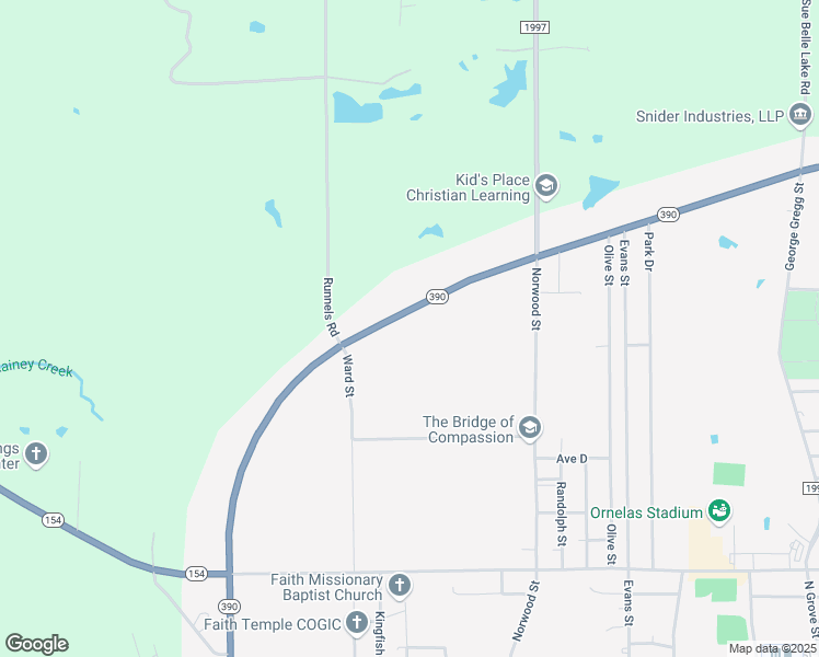 map of restaurants, bars, coffee shops, grocery stores, and more near 2626 West Loop 390 North in Marshall