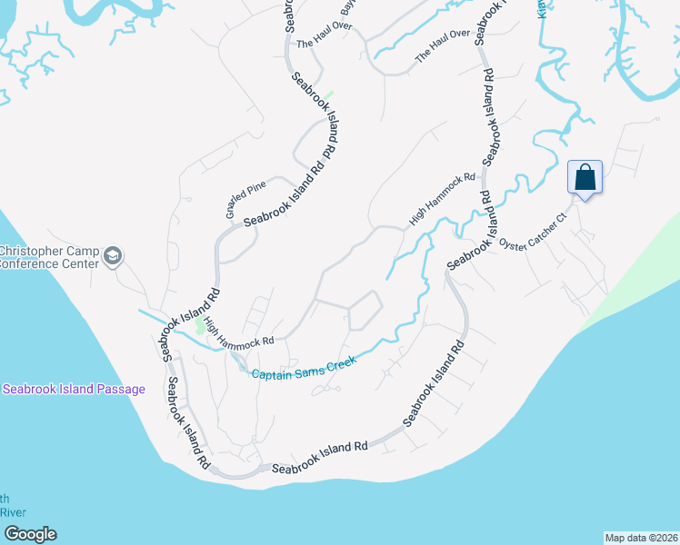 map of restaurants, bars, coffee shops, grocery stores, and more near 2571 High Hammock Road in Johns Island