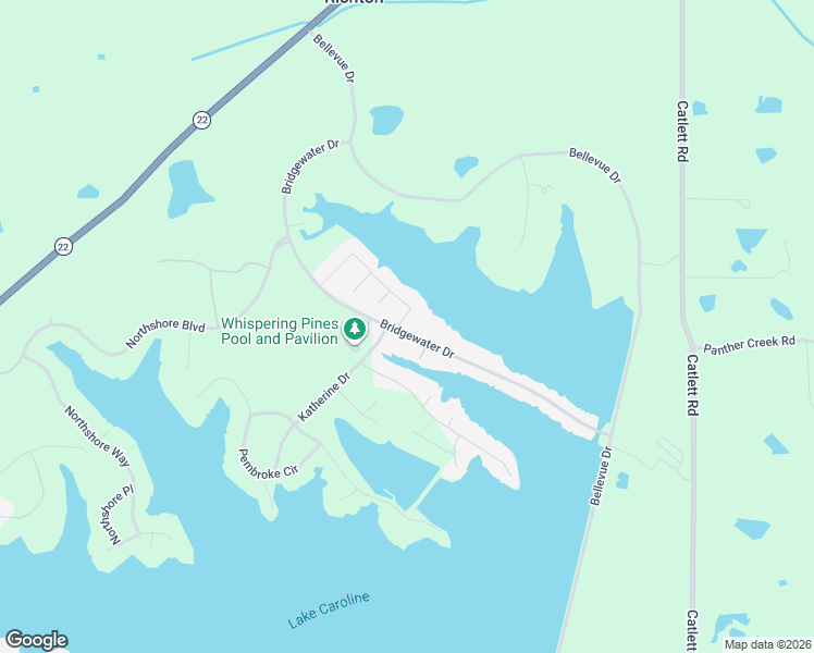 map of restaurants, bars, coffee shops, grocery stores, and more near 168 Bridgewater Drive in Madison