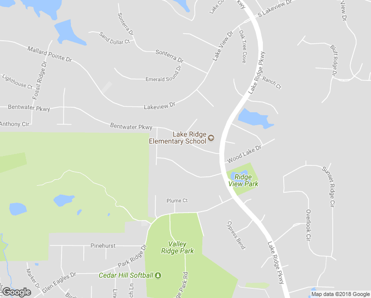 map of restaurants, bars, coffee shops, grocery stores, and more near 2824 Fairway Drive in Cedar Hill