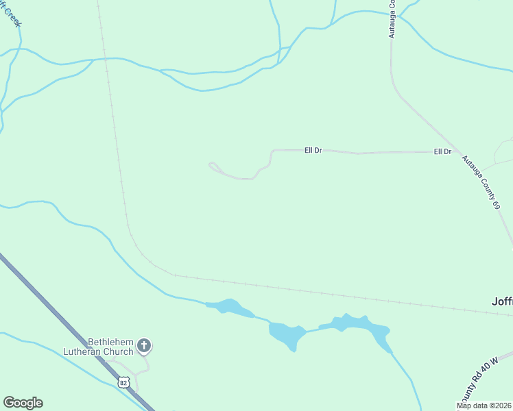 map of restaurants, bars, coffee shops, grocery stores, and more near 2583 Ell Drive in Prattville