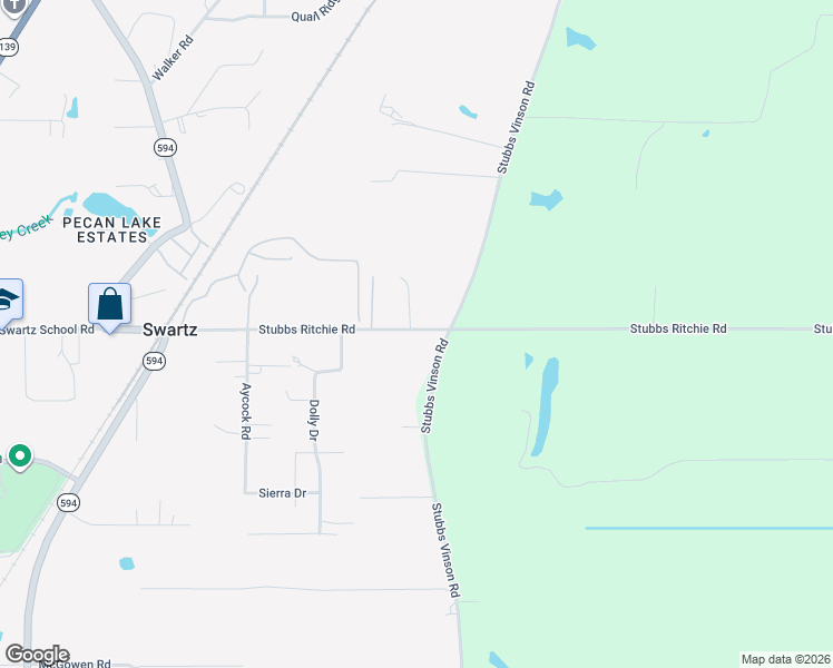 map of restaurants, bars, coffee shops, grocery stores, and more near 1809-1899 Stubbs Vinson Road in Monroe