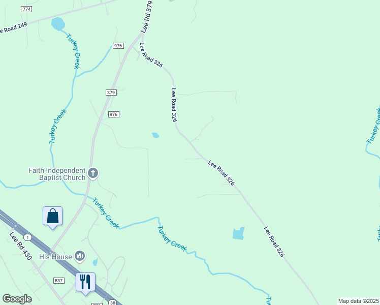 map of restaurants, bars, coffee shops, grocery stores, and more near 1180 Lee Road 326 in Smiths Station