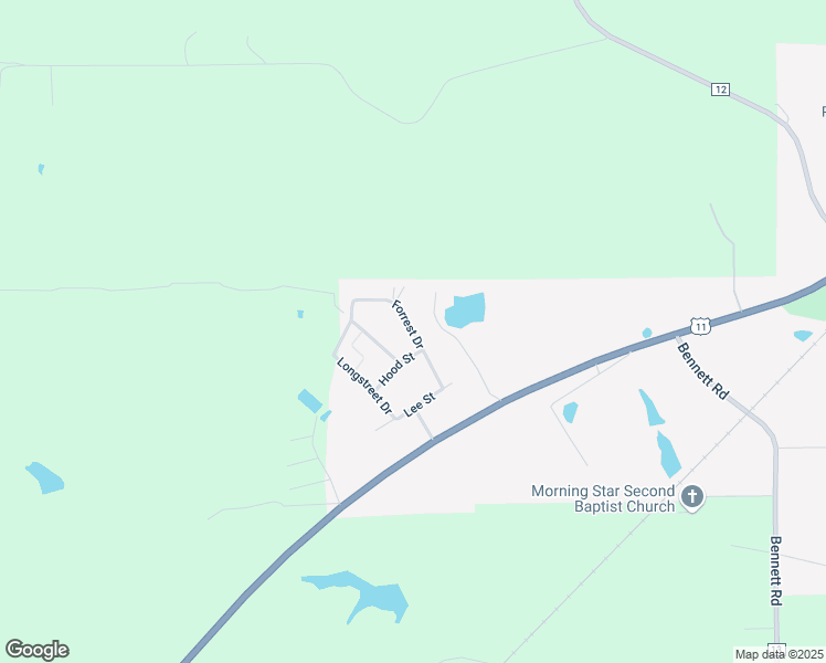 map of restaurants, bars, coffee shops, grocery stores, and more near Forrest Drive in Livingston