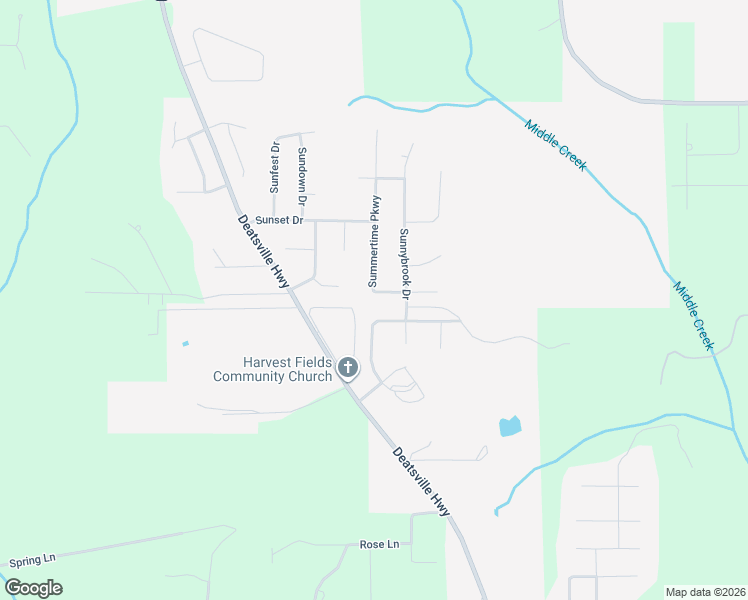 map of restaurants, bars, coffee shops, grocery stores, and more near 422 Summertime Parkway in Deatsville
