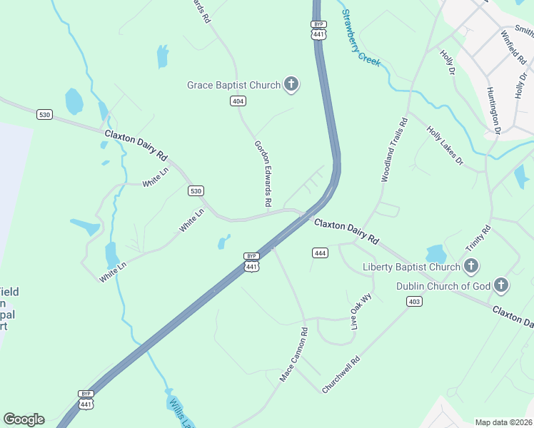 map of restaurants, bars, coffee shops, grocery stores, and more near 2200-2226 Claxton Dairy Road in Dublin