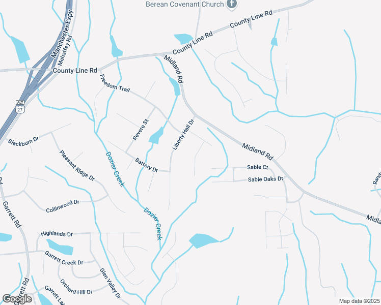 map of restaurants, bars, coffee shops, grocery stores, and more near 1006 Christmas Court in Columbus