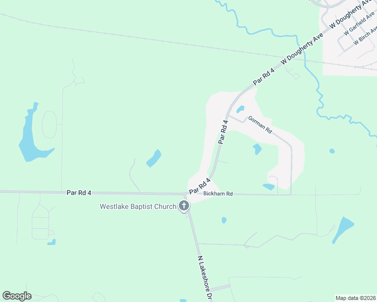 map of restaurants, bars, coffee shops, grocery stores, and more near 7252 Par Road 4 in Shreveport