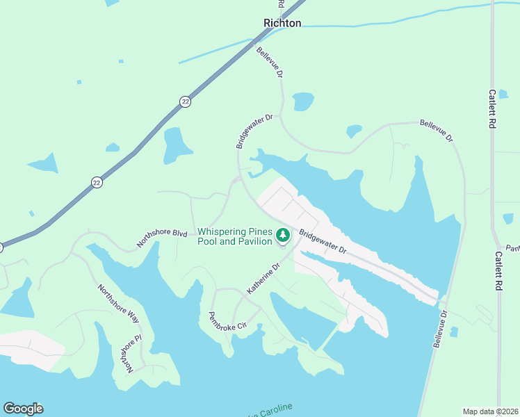 map of restaurants, bars, coffee shops, grocery stores, and more near 195 Bridgewater Drive in Madison