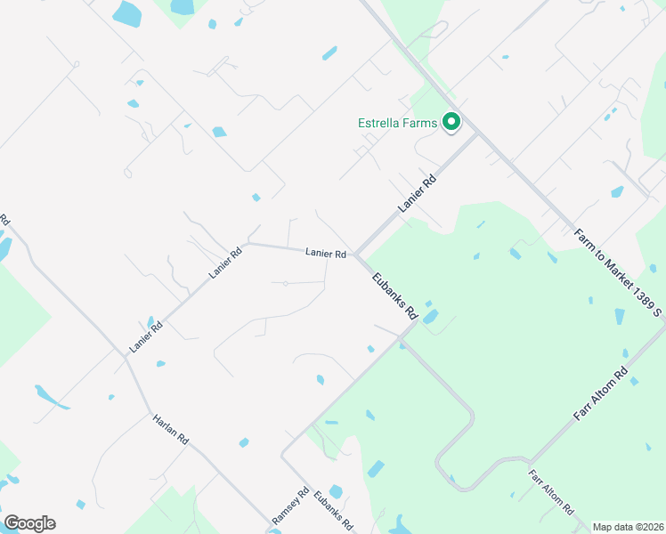 map of restaurants, bars, coffee shops, grocery stores, and more near 315 Lanier Road in Combine