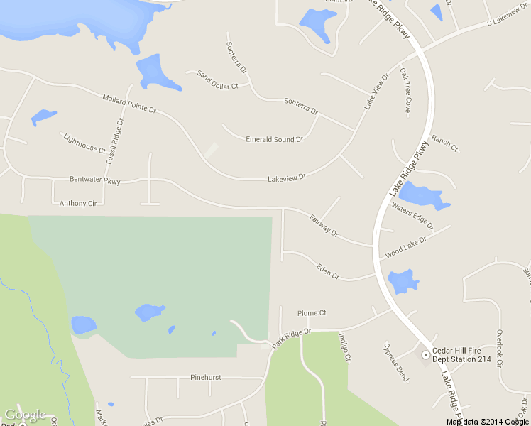 map of restaurants, bars, coffee shops, grocery stores, and more near 2904 Fairway Dr in Cedar Hill