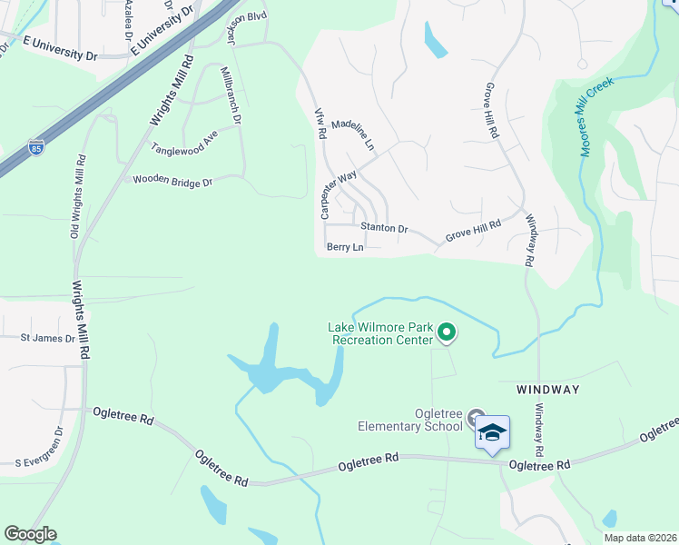 map of restaurants, bars, coffee shops, grocery stores, and more near 754 Berry Lane in Auburn