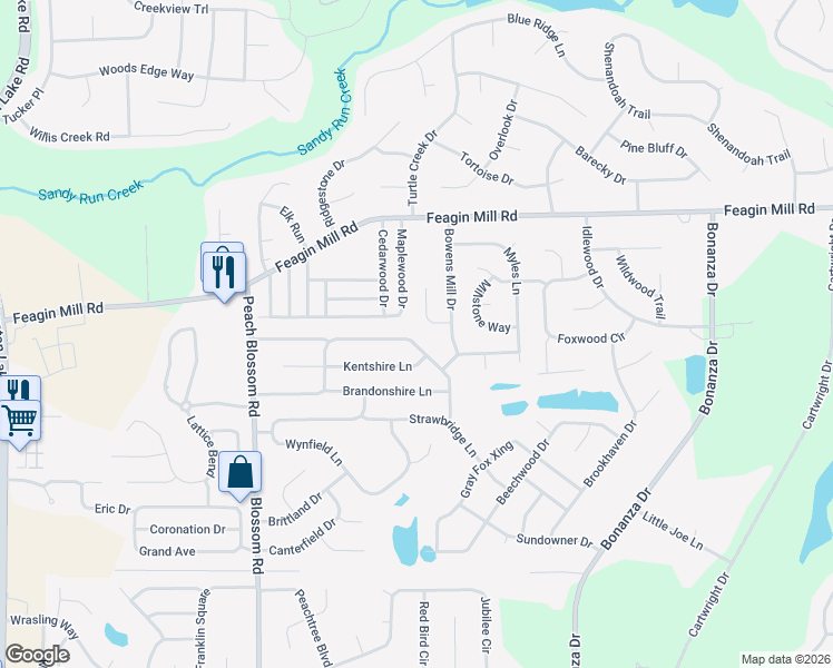 map of restaurants, bars, coffee shops, grocery stores, and more near 103 Ironwood Drive in Bonaire