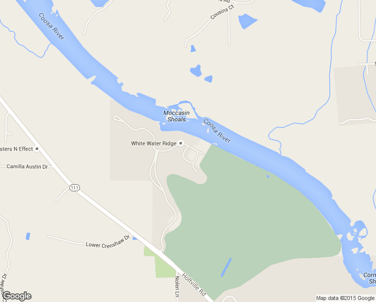 map of restaurants, bars, coffee shops, grocery stores, and more near 17 White Water Way in Wetumpka