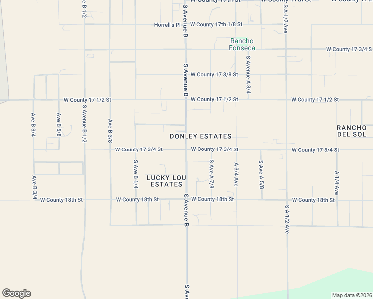 map of restaurants, bars, coffee shops, grocery stores, and more near 17702 South Avenue B in Somerton