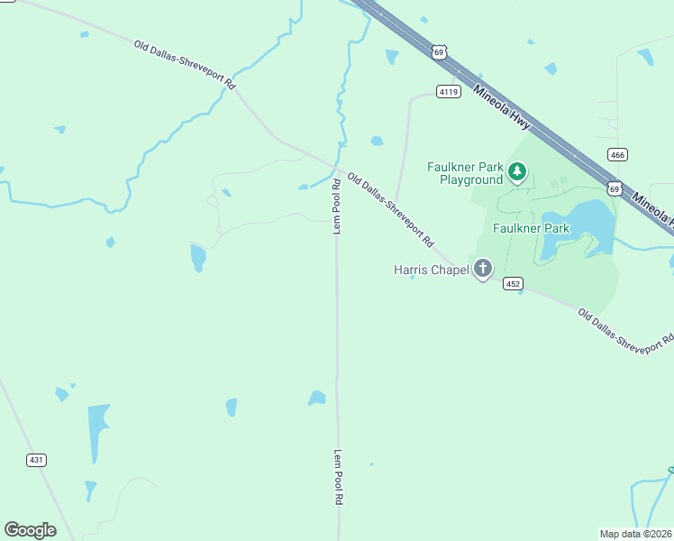 map of restaurants, bars, coffee shops, grocery stores, and more near 20800 Lem Pool Road in Lindale